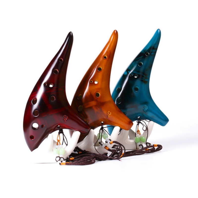 Musical Instrument Zelda - 12 Lubang Alto Ocarina Zelda Original