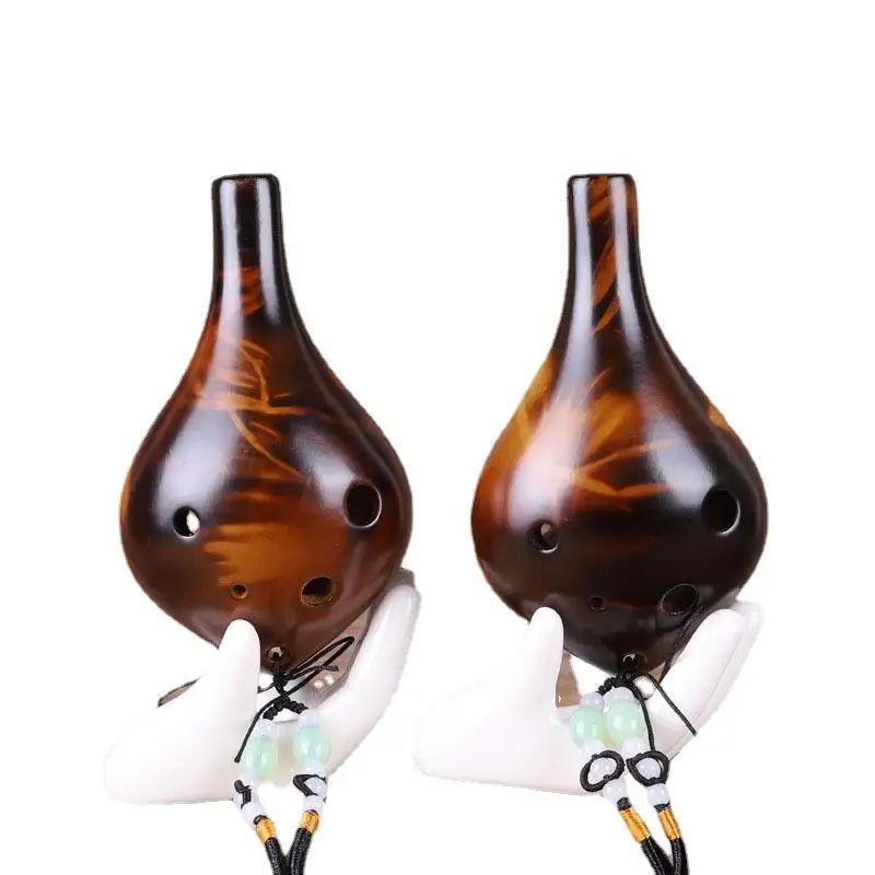 Musical Instrument In Chinese - 6 lubang ukuran kecil Ocarina Ceramic