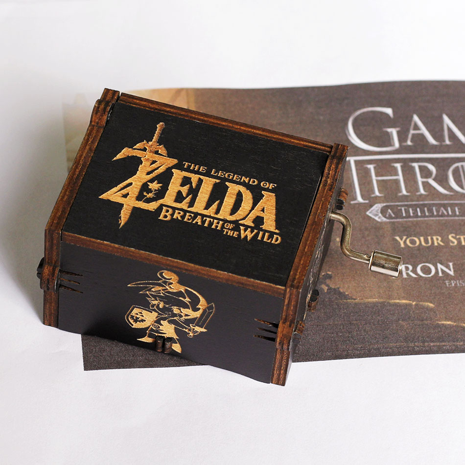 Kotak Musik Kayu Kreatif Anime - Musical Instrument Zelda ulasan dan harga