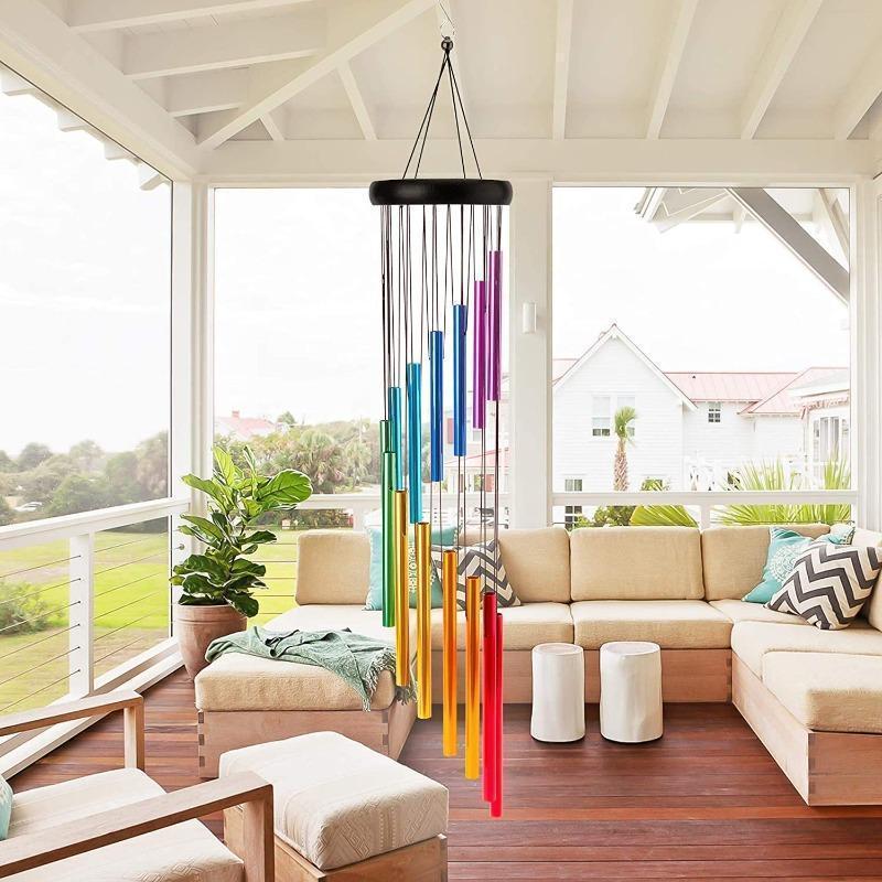 Lonceng Angin Kreatif Baru 12  - Wind Chime Tubular ulasan dan harga