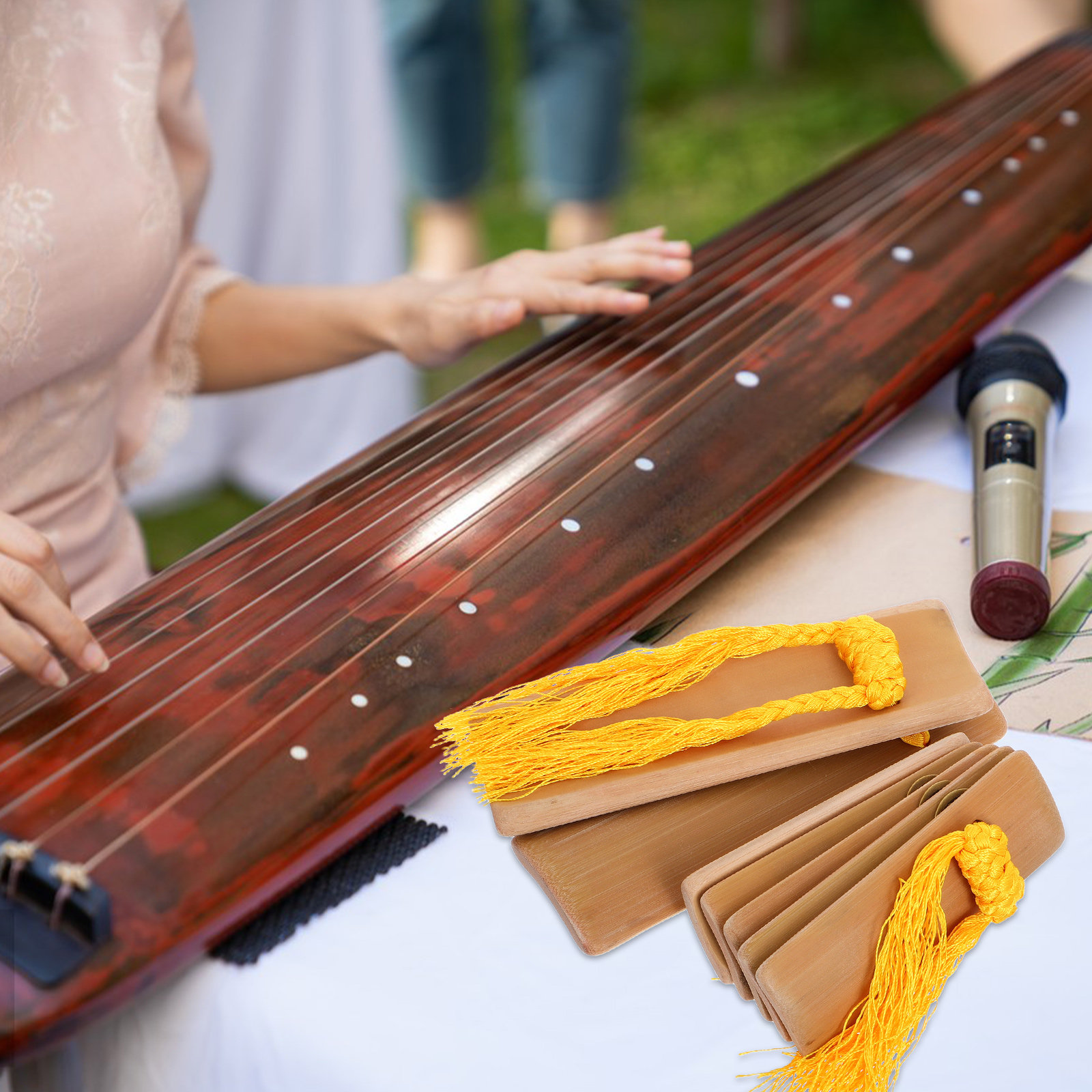 2 Buah Alat Peraga Pertunjukan - Musical Instrument In Chinese ulasan dan harga