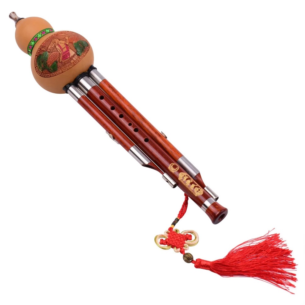 Seruling Labu Hulusi 3 Nada Ku - Musical Instrument In Chinese ulasan dan harga
