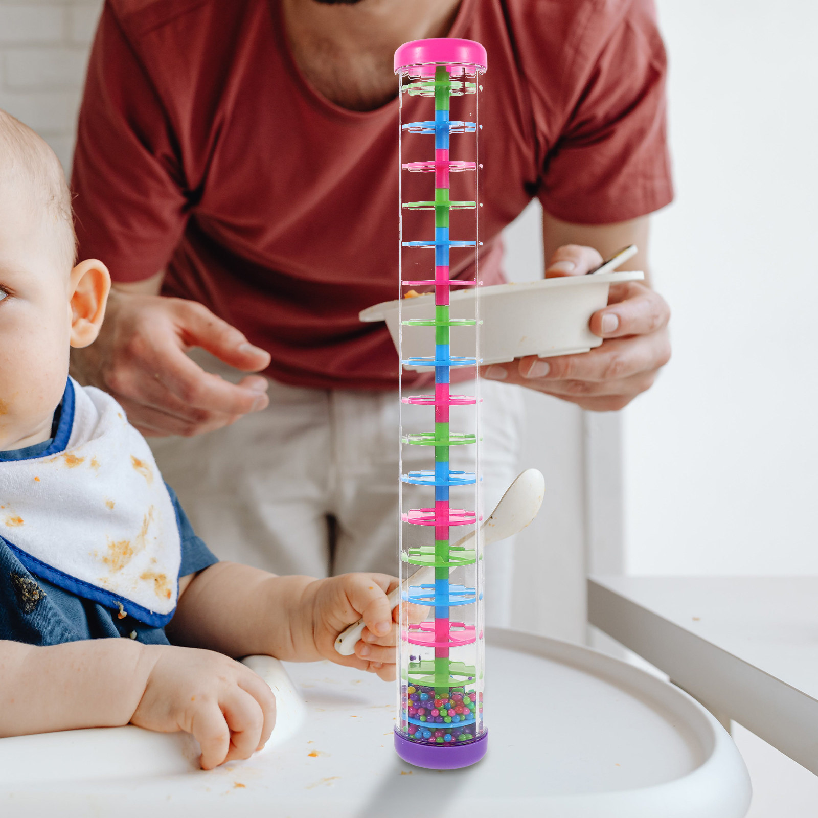 2 Buah Alat Musik Spiral Rain  - Musical Instrument I Play ulasan dan harga
