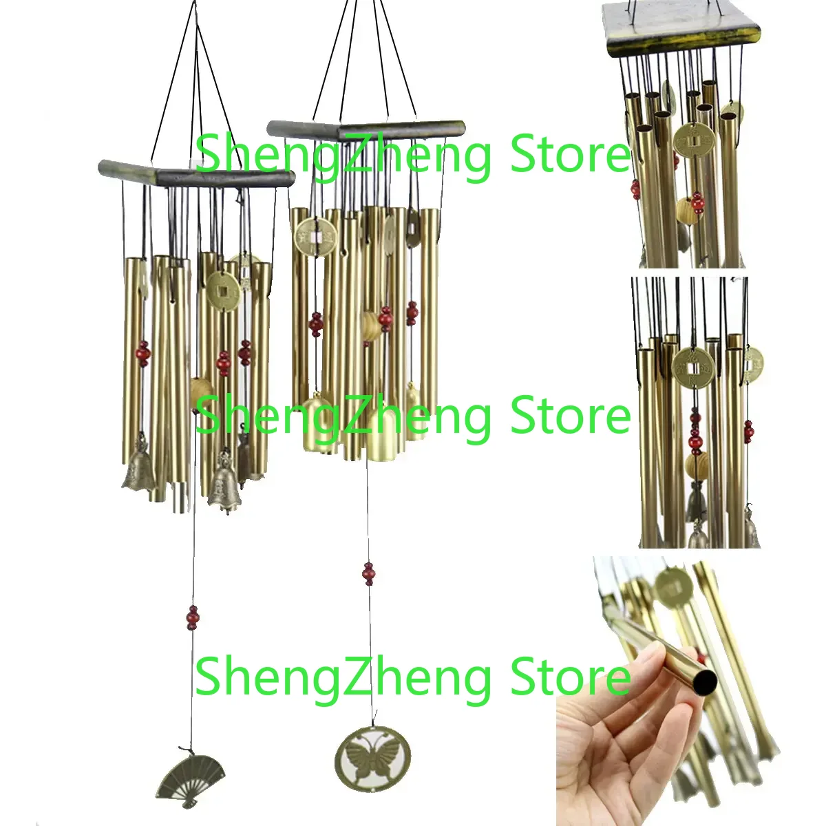 Hadiah Anti Karat Lonceng Angi - Wind Chime Tubular ulasan dan harga